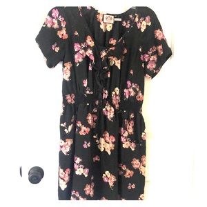 Juicy Couture floral ruffle dress
